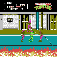 Teenage Mutant Ninja Turtles II - The Arcade Game Screenshot 1